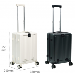 Newedo NE-001-BG 時尚多功能便攜登機旅行箱 (米白色)